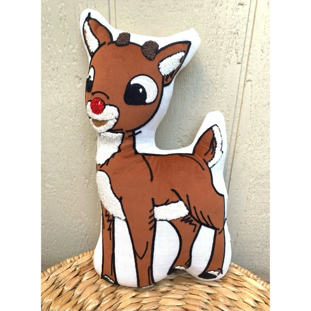 Rudolph the Red Nosed Reindeer Plush Pillow!
